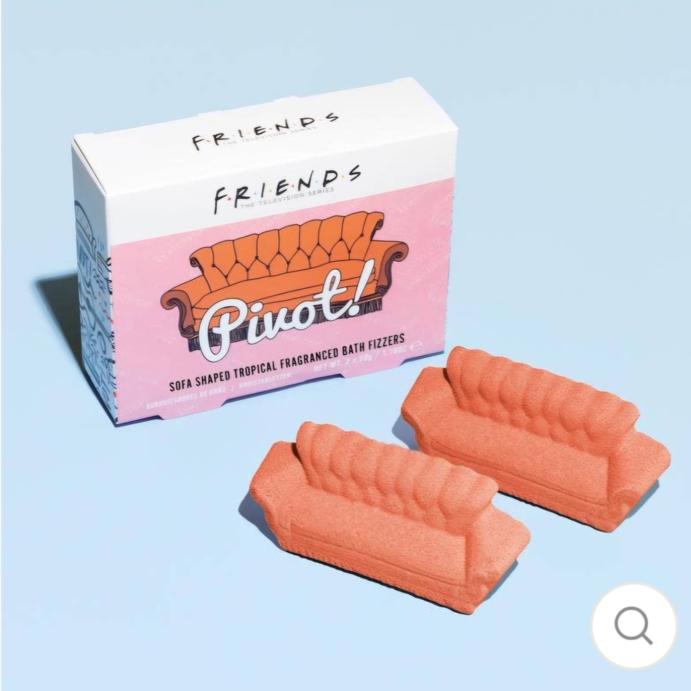FRIENDS Pink Sofa Bath Fizzers
